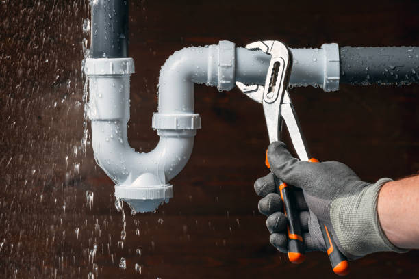 Professional Sewer Line Repair technician working in Hayward, WI